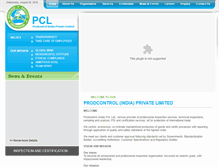 Tablet Screenshot of prodcontrol.com